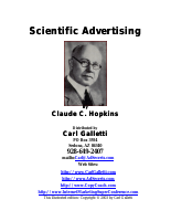 Scientific Advertising - Claude Hopkins (1).pdf